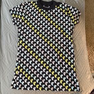 Famous Stars & Straps Black Tee with Colorful Accents